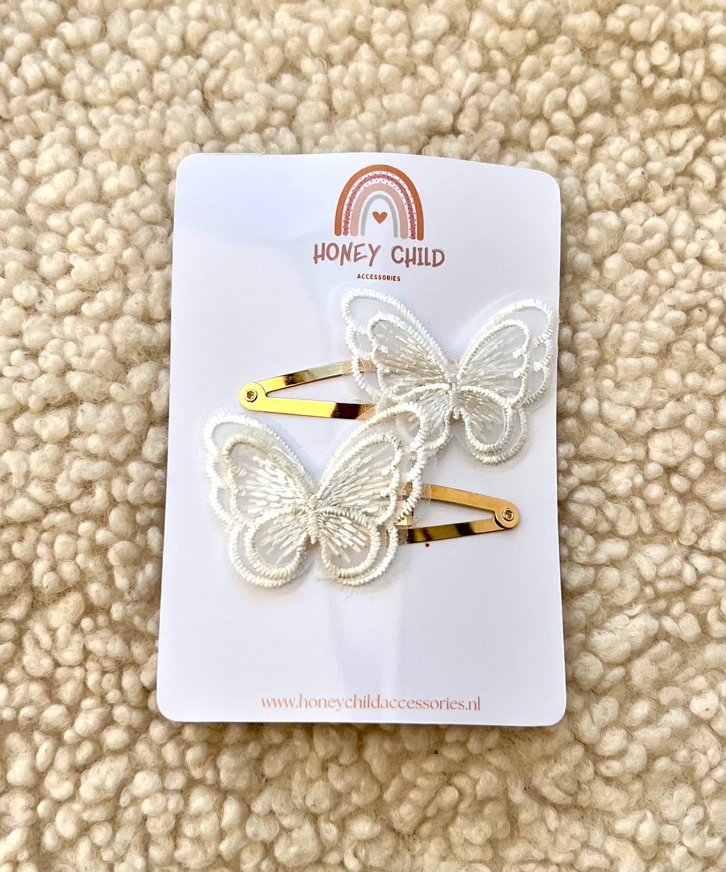 Butterfly hair clips