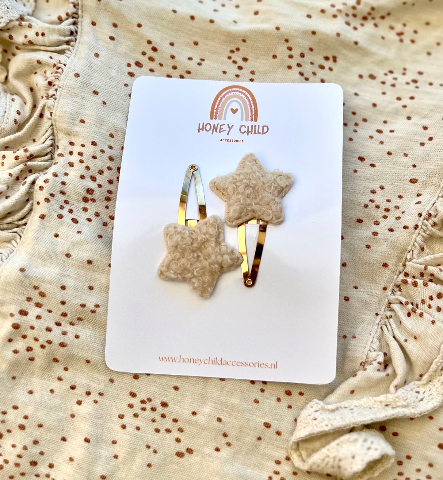 Star hair clips