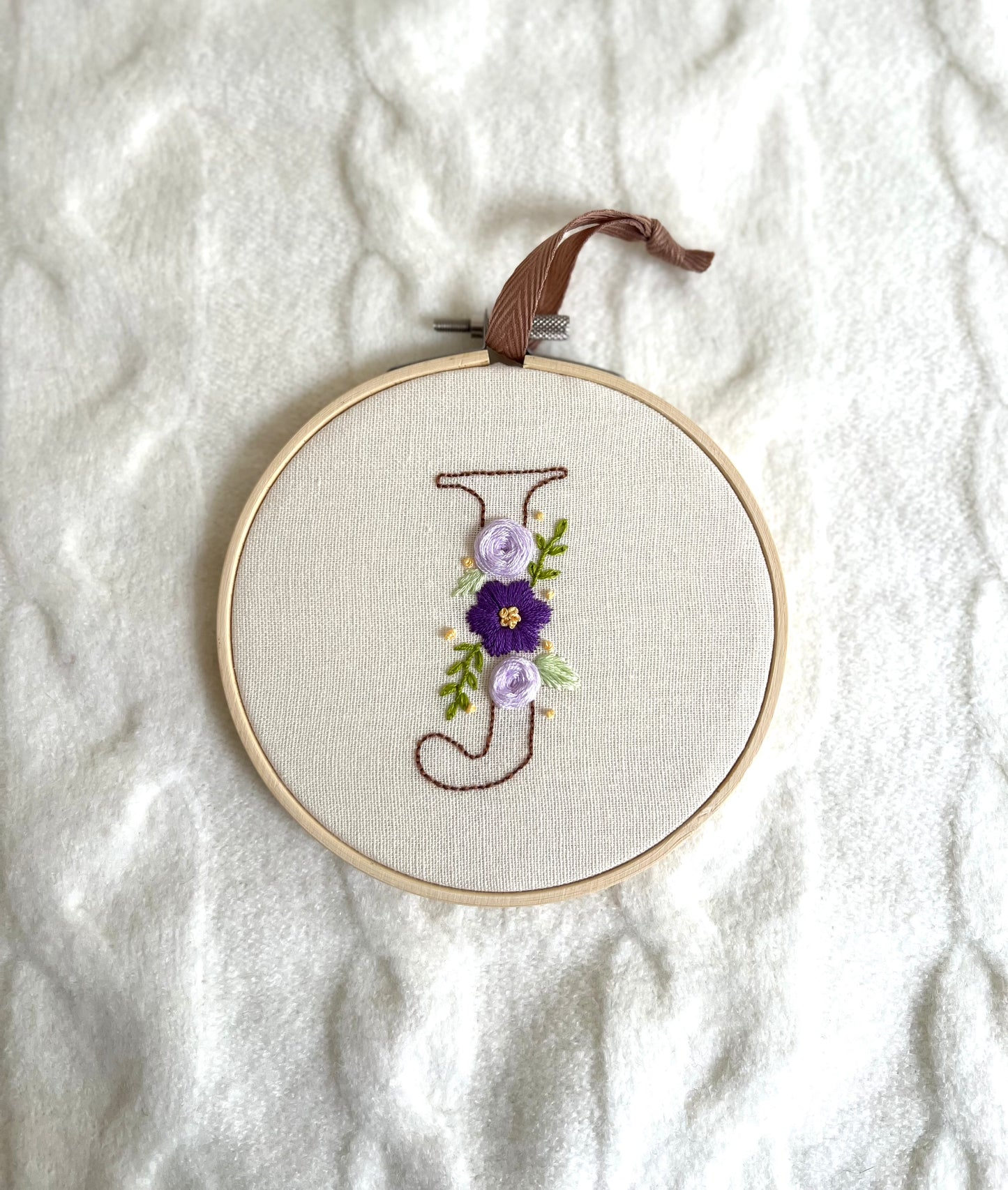 Lovely Letter Hoop