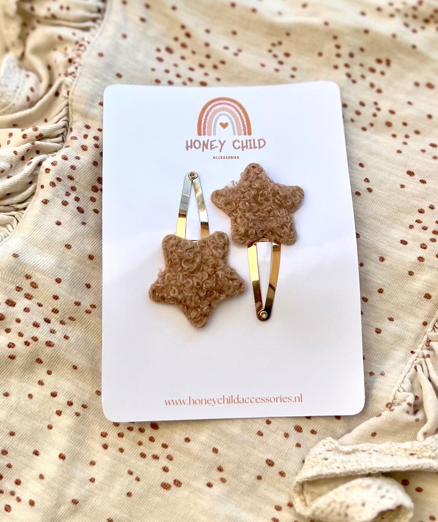 Star hair clips