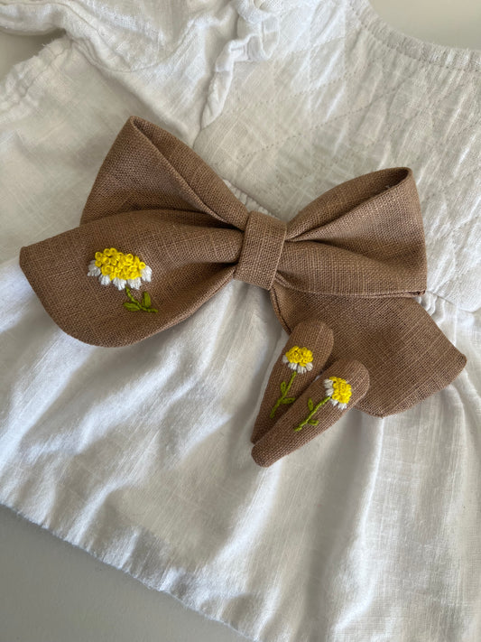 Daisy Bloom Bow / Set