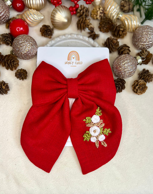 Léa Christmas Bow