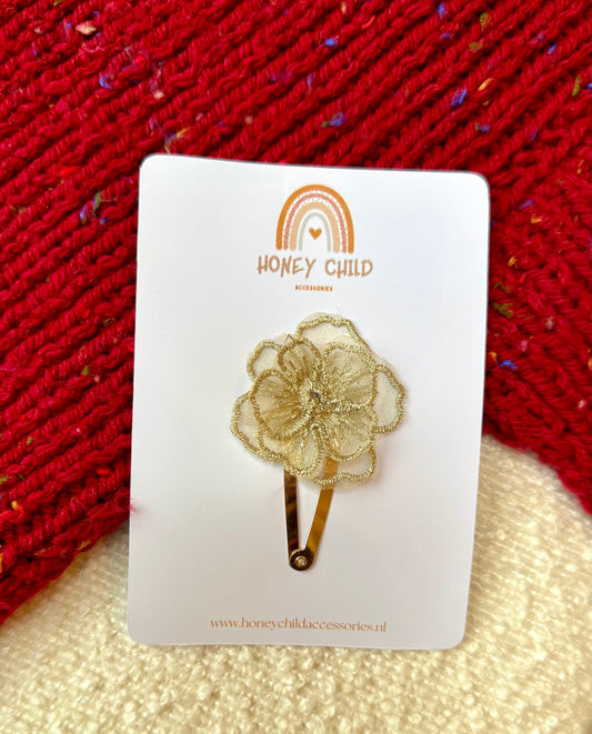 LOUISE FLOWER HAIR CLIPS