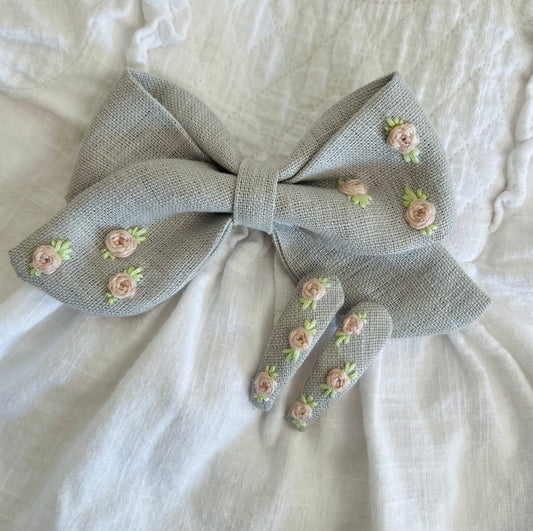 Rose Garden Bow/ Set