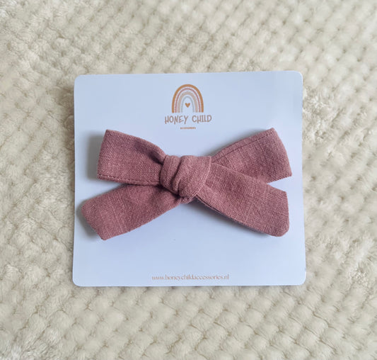 Yara classic linen bows
