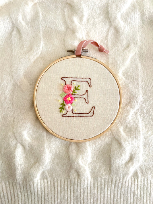 Lovely Letter Hoop
