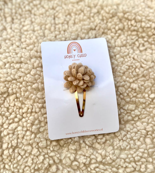 Kate wool hair clips
